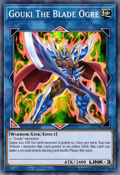 Gouki The Blade Ogre Common DANE-EN043 Dark Neostorm Yugioh card