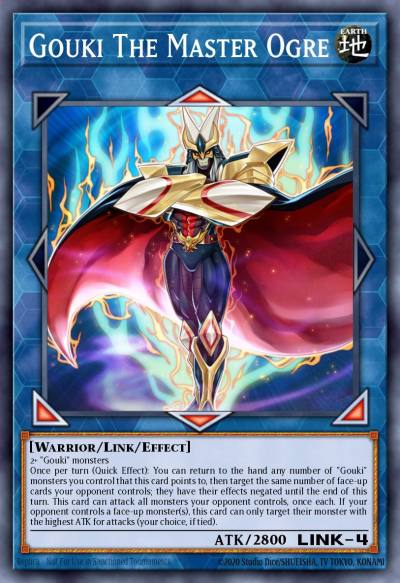 Gouki The Master Ogre Super Rare FLOD-EN041 Flames of Destruction Yugioh card