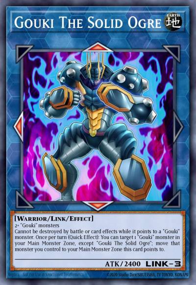 Gouki The Solid Ogre Common DANE-EN044 Dark Neostorm Yugioh card
