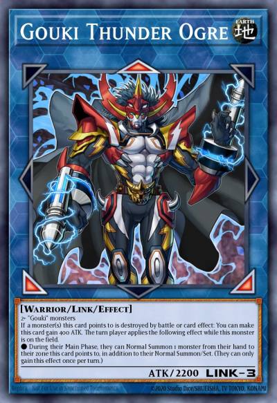 Gouki Thunder Ogre Ultra Rare MP18-EN133 2018 Mega-Tin Mega Pack Yugioh card