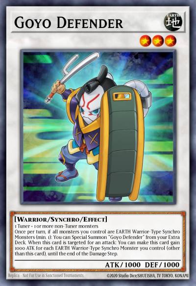 Goyo Defender Ultra Rare BLAR-EN058 Battles of Legend Armageddon Yugioh card