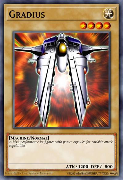 Gradius Common DB1-EN199 Dark Beginning 1 Yugioh card