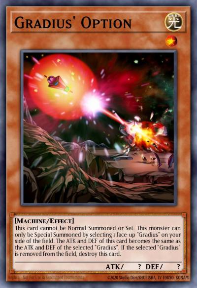 Gradius Option Common DB2-EN170 Dark Beginning 2 Yugioh card