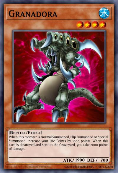 Granadora Common DR2-EN030 Dark Revelation Volume 2 Yugioh card