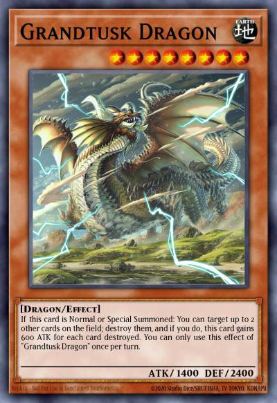 Grandtusk Dragon Common MP23-EN129 25th Anniversary Tin Dueling Heroes Mega Pack Yugioh card
