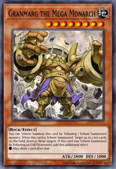 Granmarg the Mega Monarch Secret Rare MP14-EN158 2014 Mega-Tin Mega Pack Yugioh card