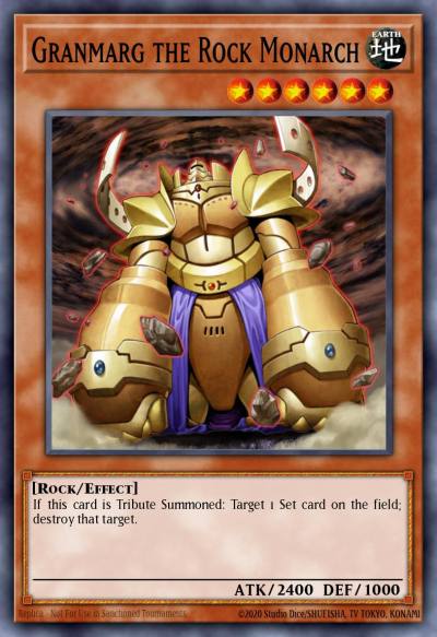 Granmarg the Rock Monarch Super Rare DR3-EN129 Dark Revelation Volume 3 Yugioh card