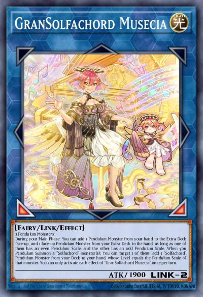GranSolfachord Musecia Ultra Rare DAMA-EN048 Dawn of Majesty Yugioh card