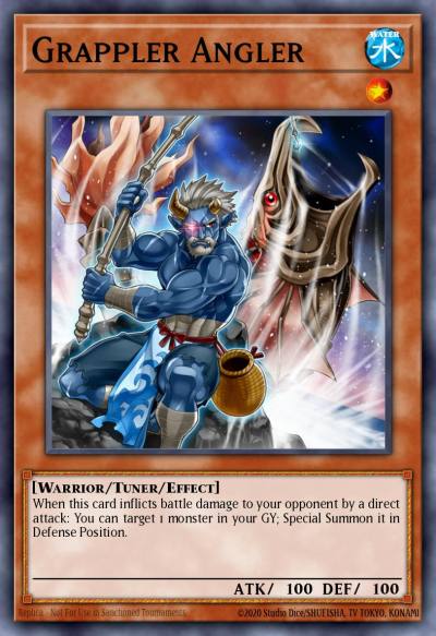 Grappler Angler Common MP18-EN187 2018 Mega-Tin Mega Pack Yugioh card