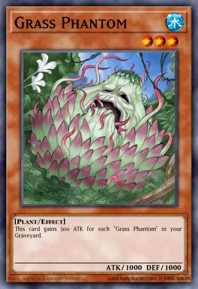 Grass Phantom Common DR04-EN151 Dark Revelation Volume 4 Yugioh card