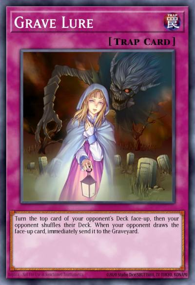 Grave Lure Common DR3-EN236 Dark Revelation Volume 3 Yugioh card