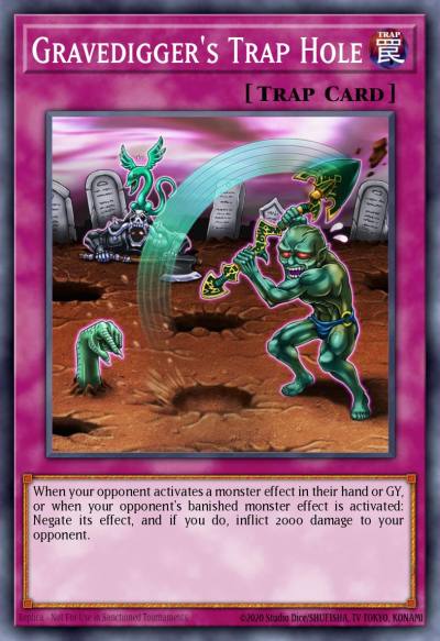 Gravediggers Trap Hole Ultra Rare MP21-EN086 2021 Tin of Ancient Battles Yugioh card