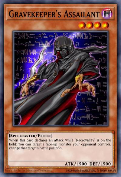 Gravekeepers Assailant Common DR1-EN015 Dark Revelation Volume 1 Yugioh card