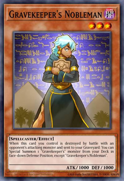 Gravekeepers Nobleman Ultra Rare MP14-EN212 2014 Mega-Tin Mega Pack Yugioh card