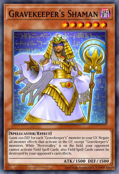 Gravekeepers Shaman Super Rare MP14-EN214 2014 Mega-Tin Mega Pack Yugioh card