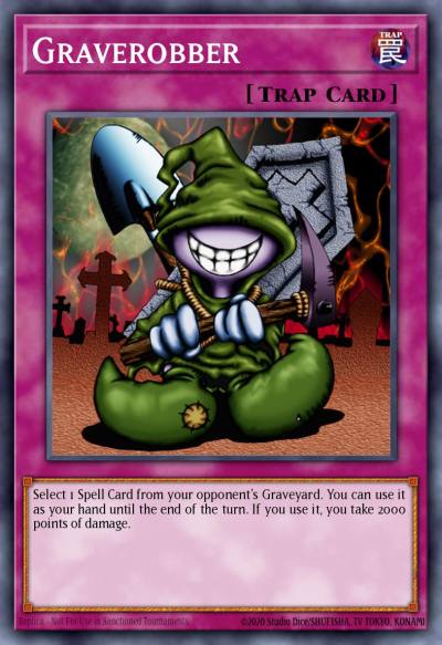 Graverobber Common DB1-EN072 Dark Beginning 1 Yugioh card