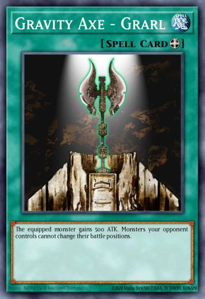 Gravity Axe - Grarl Common STAX-EN027 2-Player Starter Set Yugioh card