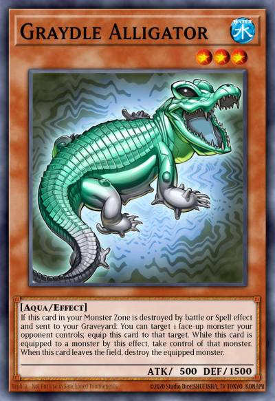 Graydle Alligator Common DOCS-EN033 Dimension of Chaos Yugioh card