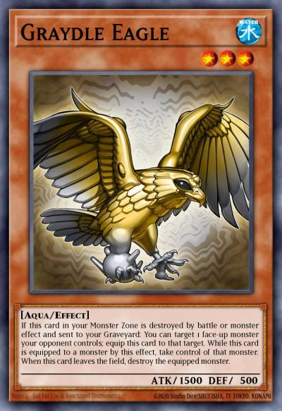 Graydle Eagle Common DOCS-EN035 Dimension of Chaos Yugioh card