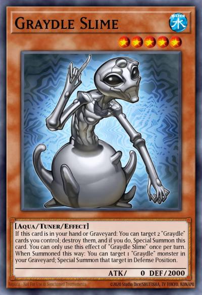Graydle Slime Rare DOCS-EN032 Dimension of Chaos Yugioh card