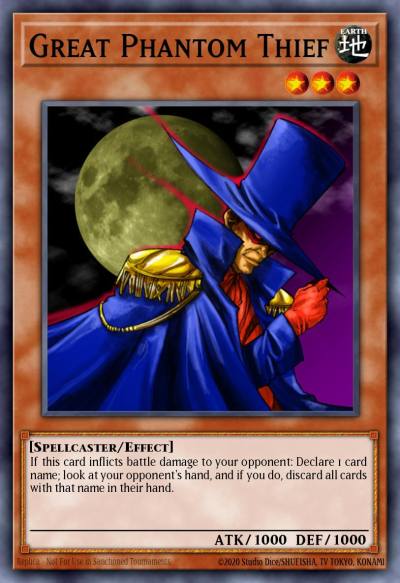 Great Phantom Thief Common DR1-EN079 Dark Revelation Volume 1 Yugioh card
