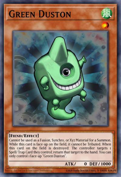 Green Duston Short Print LTGY-EN043 Lord of the Tachyon Galaxy Yugioh card