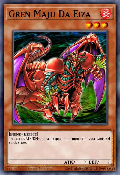 Gren Maju Da Eiza Common BLC1-EN160 Battles of Legend Chapter 1 Yugioh card