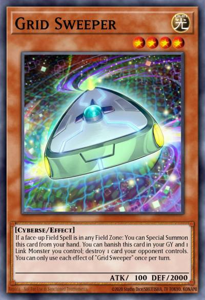 Grid Sweeper Common DANE-EN002 Dark Neostorm Yugioh card