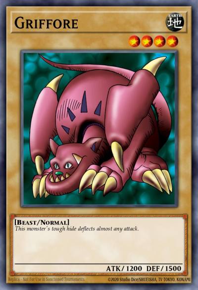 Griffore Common YGLD-ENA13 Yugis Legendary Decks Yugioh card