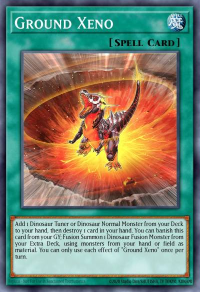 Ground Xeno Secret Rare BLGG-EN123 Battles of Legend: Glorious Gallery Yugioh card