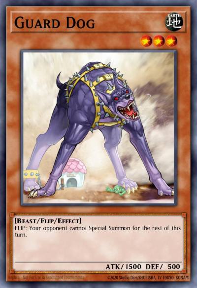 Guard Dog Ultra Rare BLTR-EN053 Battles of Legend Terminal Revenge Yugioh card