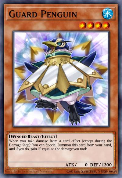 Guard Penguin Ultra Rare DUSA-EN005 Duelist Saga Yugioh card