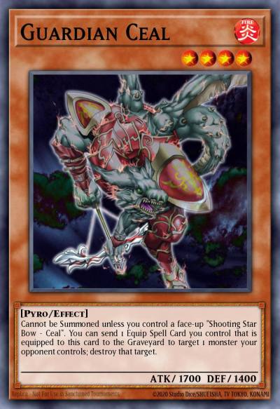 Guardian Ceal Ultra Rare DCR-006 Dark Crisis Yugioh card
