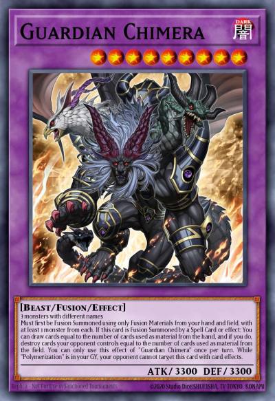 Guardian Chimera Collector's Rare RA02-EN023 25th Anniversary Rarity Collection II Yugioh card
