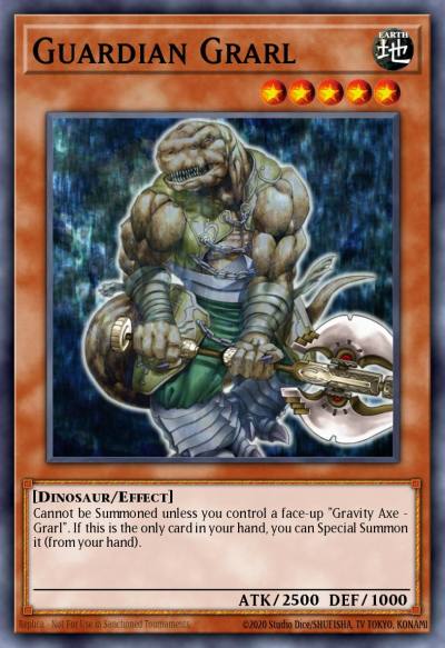 Guardian Grarl Ultra Rare DCR-007 Dark Crisis Yugioh card