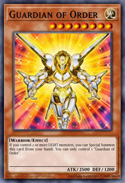 Guardian of Order Ultra Rare BLHR-EN075 Battles of Legend Heros Revenge Yugioh card