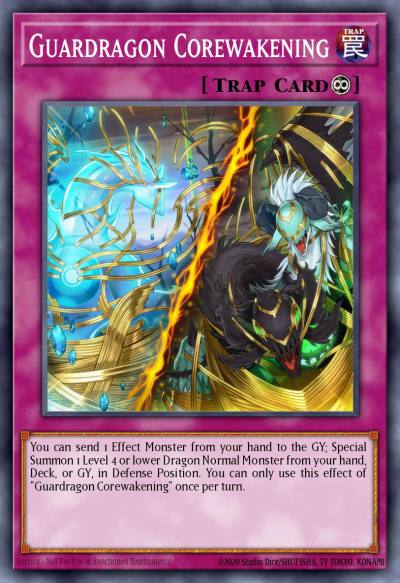 Guardragon Corewakening Common MP20-EN031 2020 Tin of Lost Memories Mega Pack Yugioh card