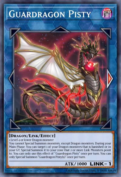 Guardragon Pisty Prismatic Secret Rare MP20-EN022 2020 Tin of Lost Memories Mega Pack Yugioh card