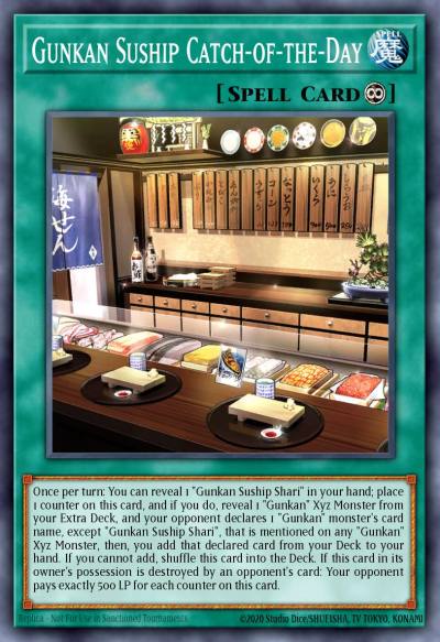 Gunkan Suship Catch-of-the-Day Common CYAC-EN066 Cyberstorm Access Yugioh card