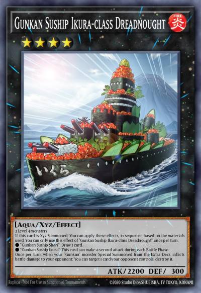 Gunkan Suship Ikura-class Dreadnought Common MP22-EN148 2022 Tin of the Pharaohs Gods Yugioh card