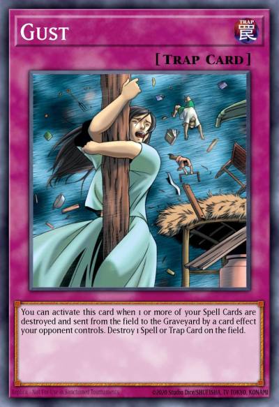 Gust Common PSV-017 Pharaohs Servant Yugioh card