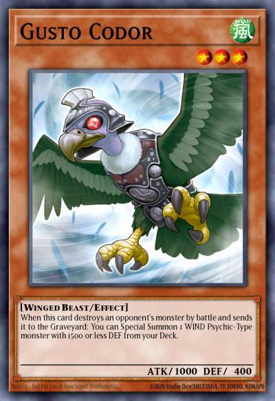 Gusto Codor Common GENF-EN028 Generation Force Yugioh card