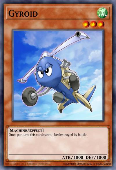 Gyroid Common STAX-EN029 2-Player Starter Set Yugioh card