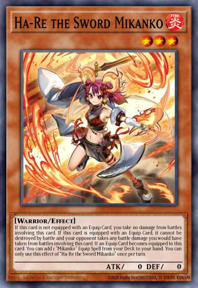 Ha-Re the Sword Mikanko Ultra Rare MP24-EN293 25th Anniversary Tin Dueling Mirrors Yugioh card