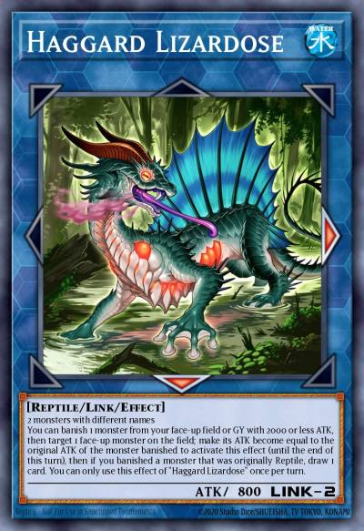 Haggard Lizardose Ultra Rare MP25-EN204 2025 Mega-Pack Tin Yugioh card