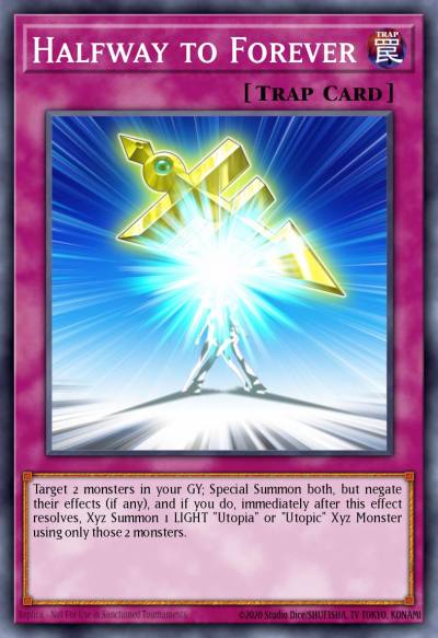 Halfway to Forever Ultra Rare DUSA-EN040 Duelist Saga Yugioh card