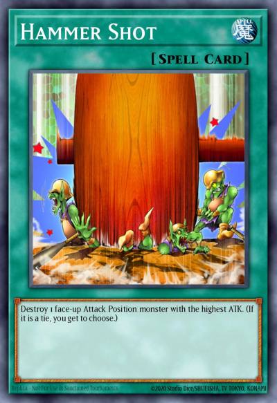 Hammer Shot Common CP05-EN017 Champion Pack Game Five Yugioh card