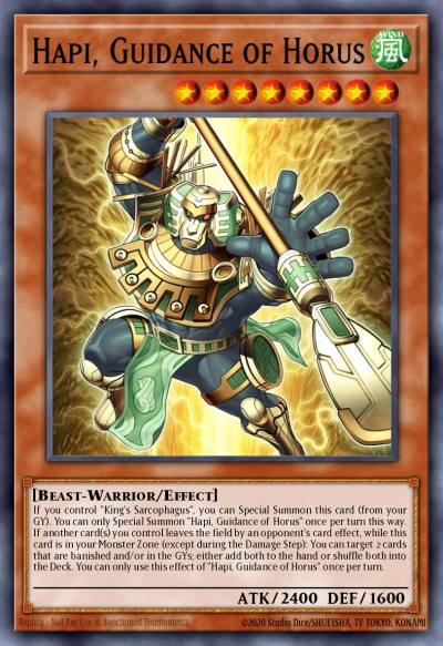 Hapi Guidance of Horus Ultra Rare MP24-EN234 25th Anniversary Tin Dueling Mirrors Yugioh card