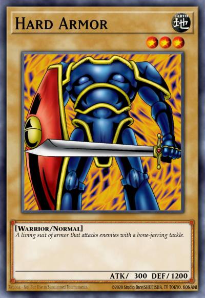 Hard Armor Common LOB-074 Legend of Blue Eyes White Dragon Yugioh card