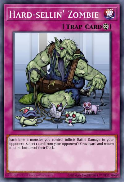 Hard-sellin Zombie Common FOTB-EN057 Force of the Breaker Yugioh card